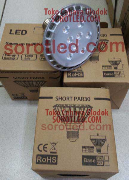 Lampu PAR30 LED 11watt Dimmable InLite