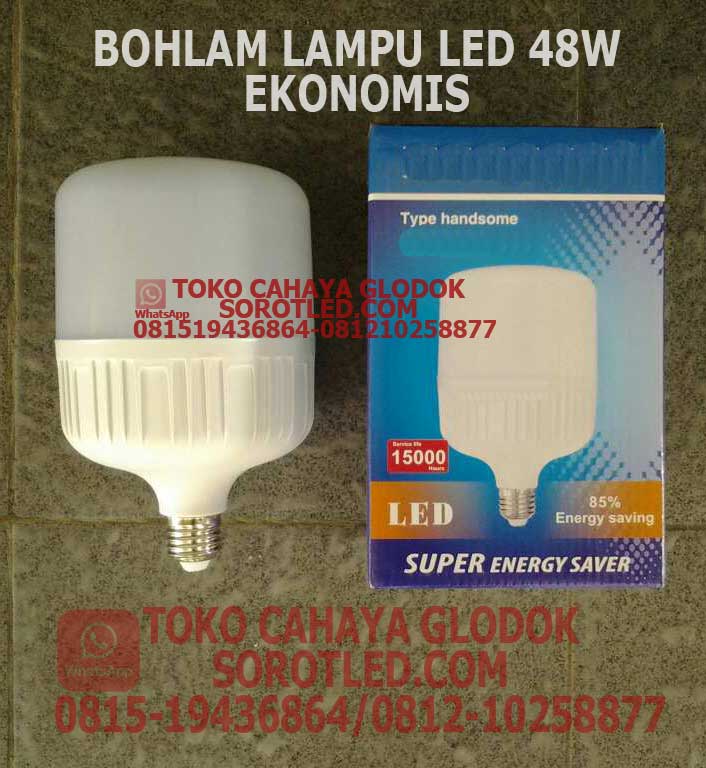 Bohlam Lampu LED 48 watt Ekonomis