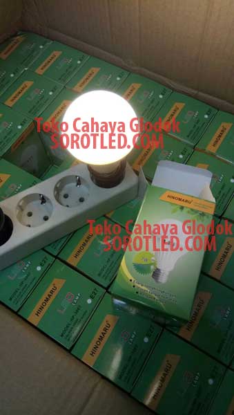 Lampu LED 7watt Ekonomis merk Hinomaru
