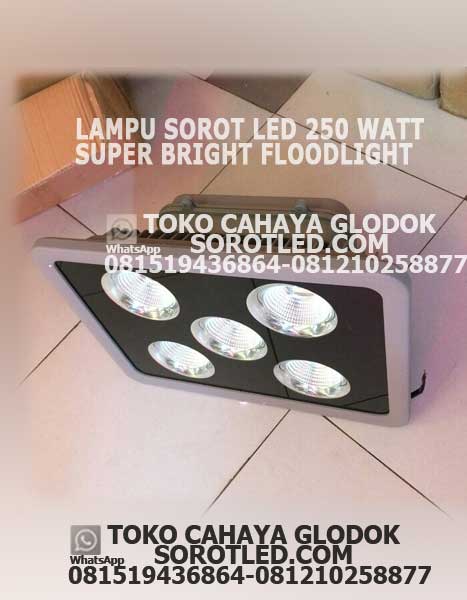 KAP Lampu Tembak Sorot LED 250 watt Brightlight