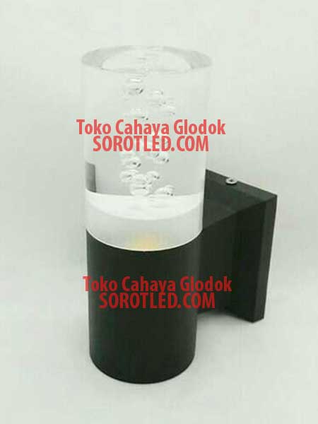 Lampu Dinding LED 5watt 1way Transparan