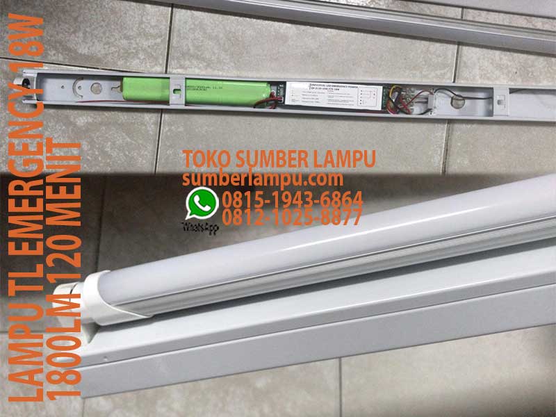 lampu emergency tl led