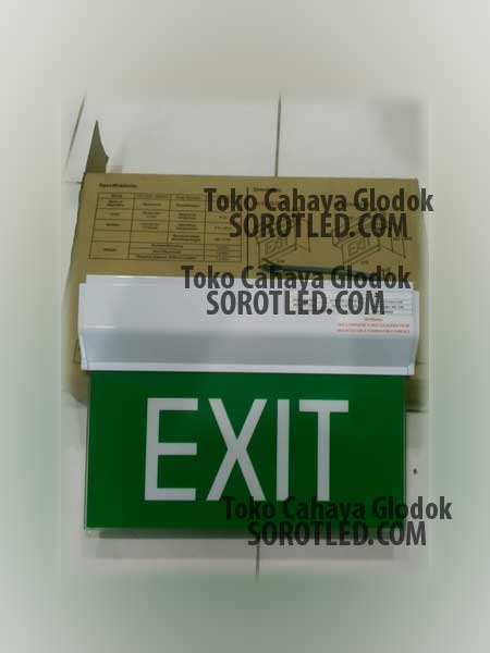 Lampu EXIT LED Double Side 2,5watt