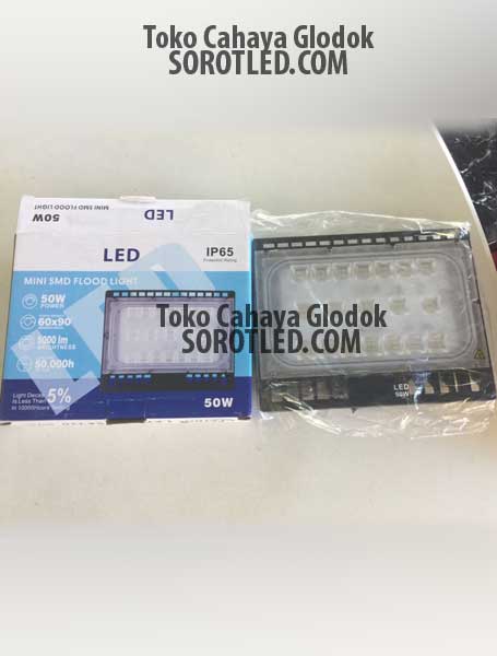 Lampu Tembak LED 50watt Slim Body