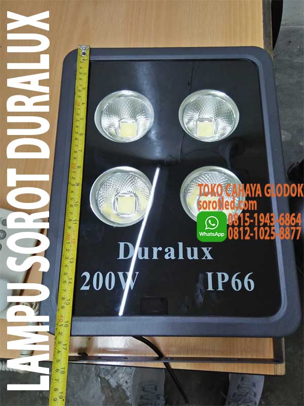 lampu floodlight duralux 200w