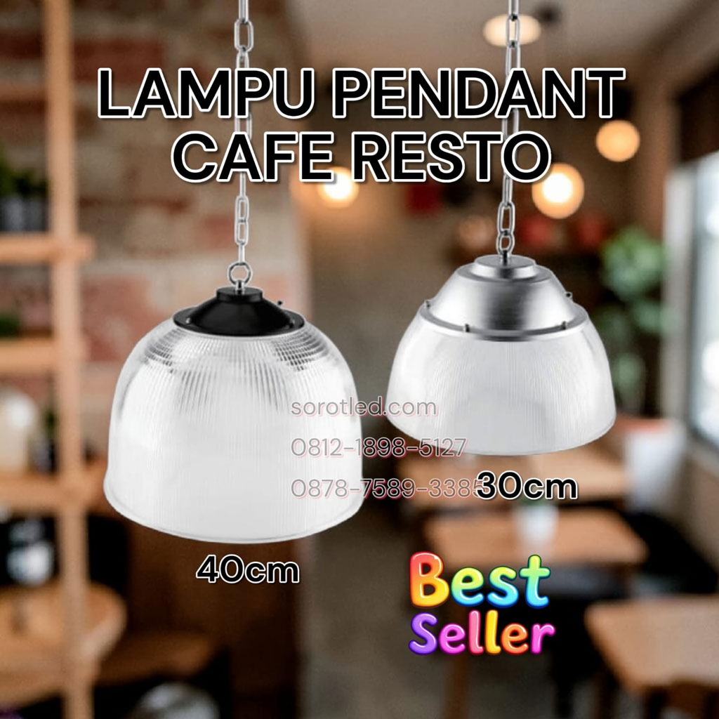 lampu gantung minimalis cafe