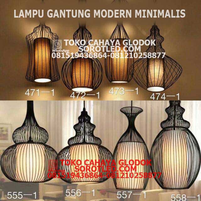 Lampu Resto Cafe Minimalis Retro