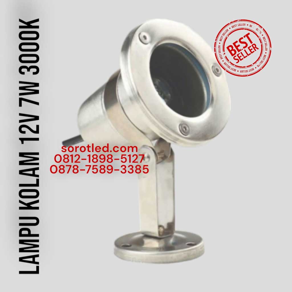 lampu kolam 7w 12v