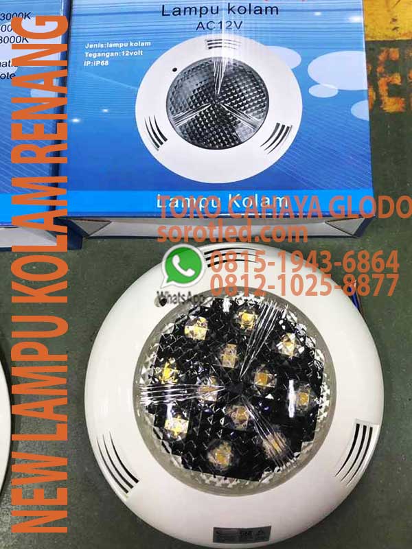 lampu kolam underwater 12w