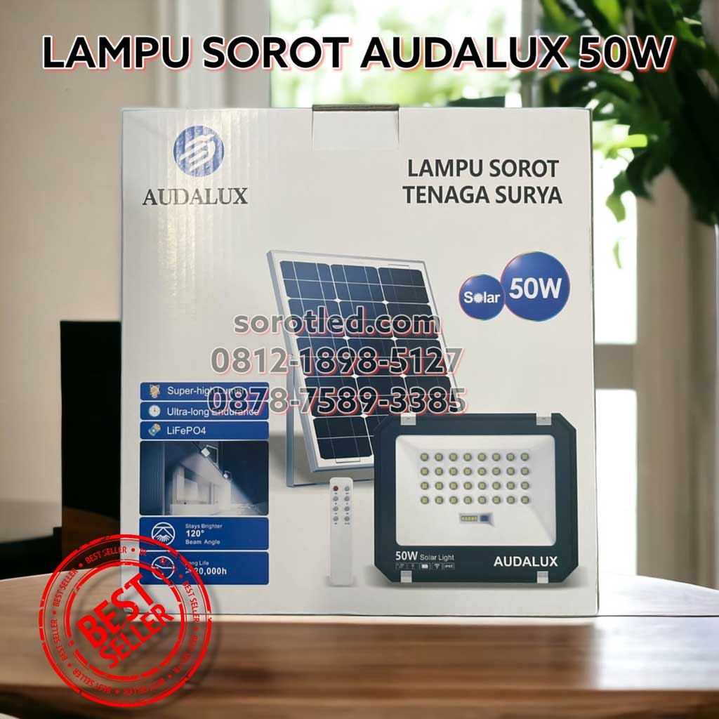 lampu solar cell audalux