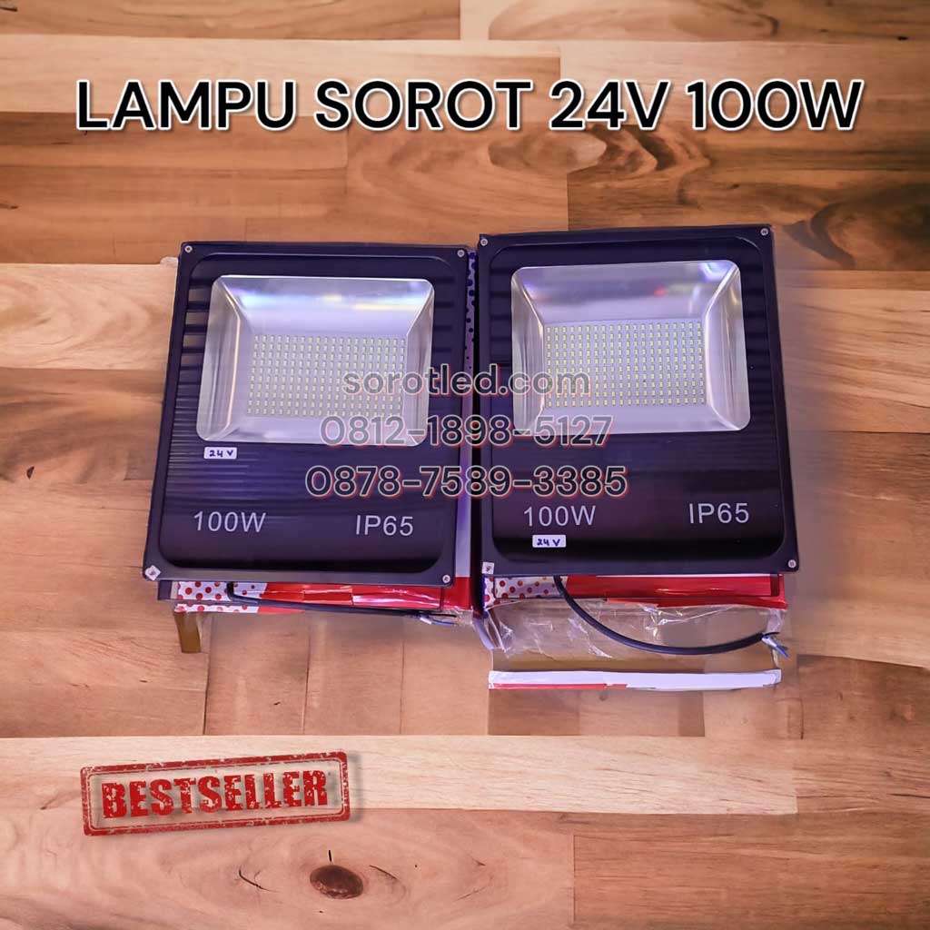 lampu sorot 24v 100w