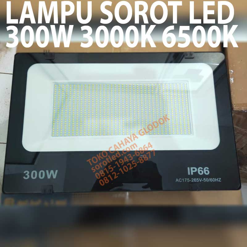 lampu sorot 300w kuning