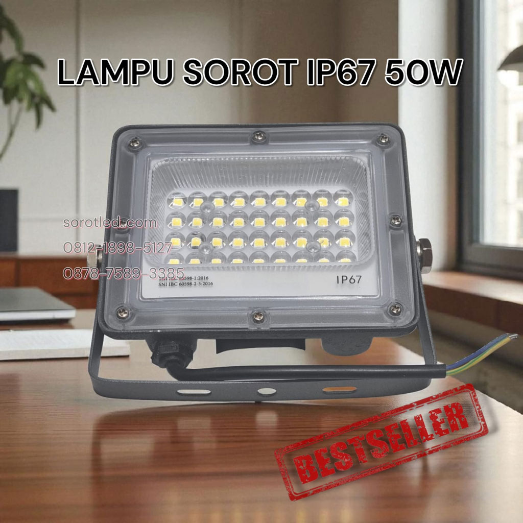 lampu sorot hitato 50w