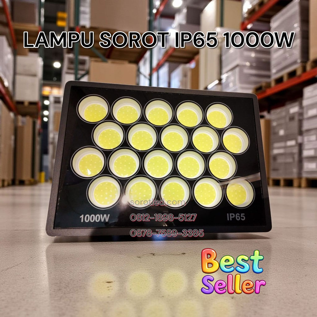 lampu sorot ip65 1000w