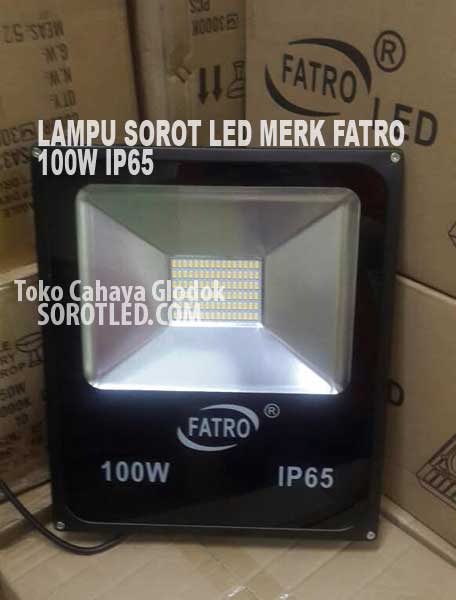 Lampu Sorot merk Fatro 100 watt IP65