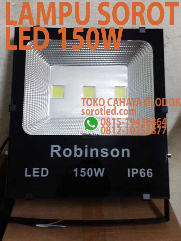 lampu sorot robinson 150w