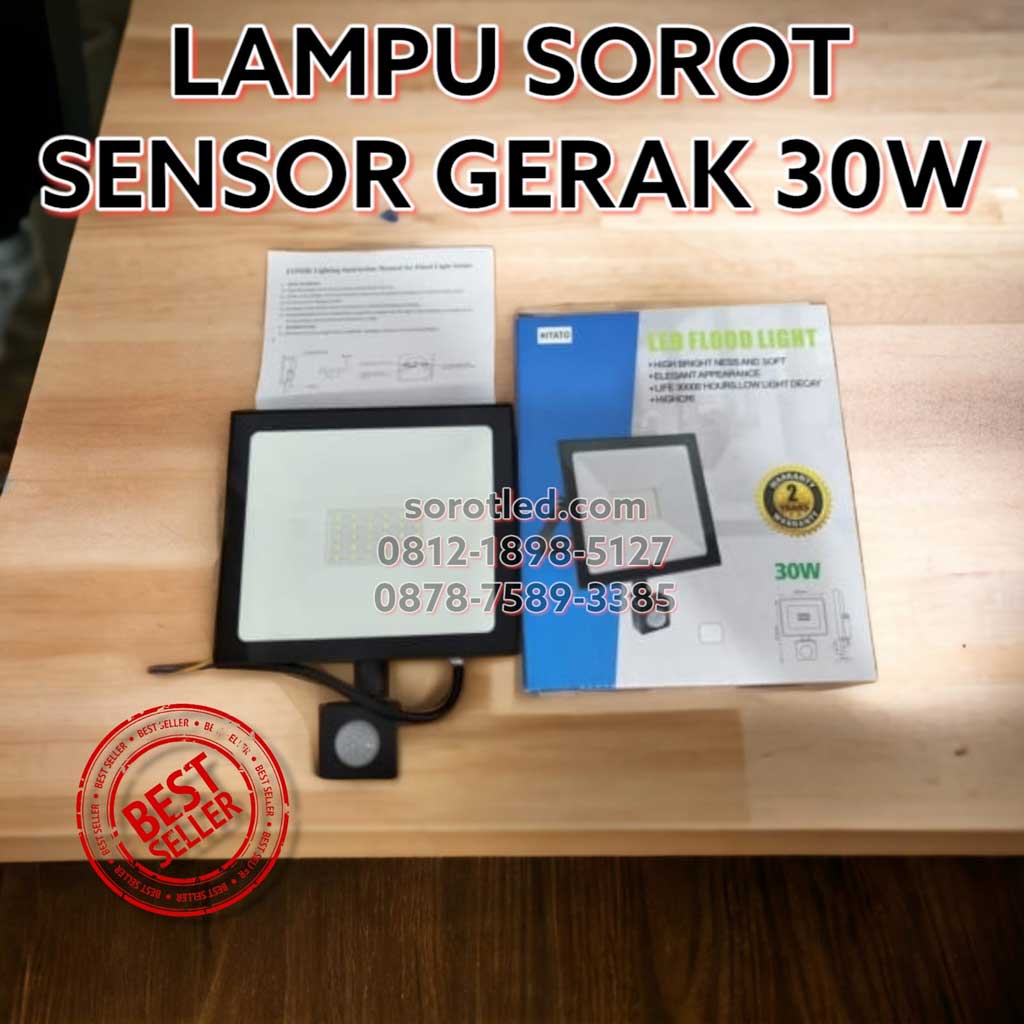 lampu sorot sensor gerak