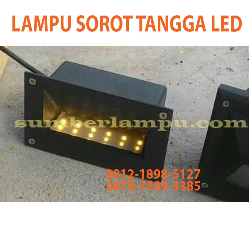 lampu sorot tangga
