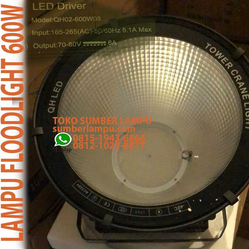 led spot floodlight 600w