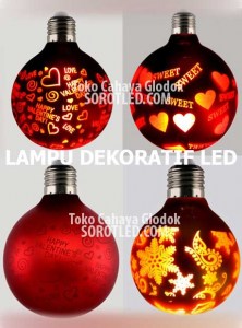 Bohlam Lampu LED Dekoratif Aneka Model