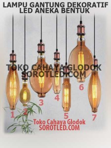 Bohlam untuk Lampu Gantung Dekoratif LED