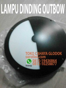 lampu dinding bulat outdoor
