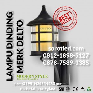 lampu dinding merk delto