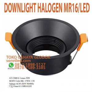 lampu downlight halogen