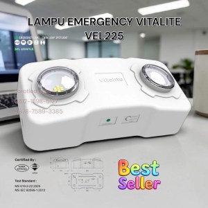 lampu emergency vitalite tipe ves 225 n tls
