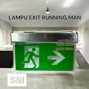 lampu exit emergency sni