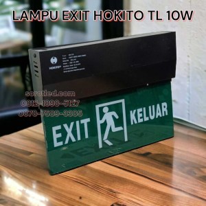 lampu exit hokito