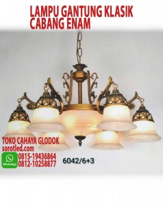 lampu gantung vintage klasik