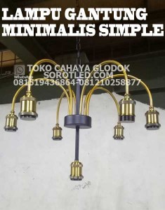 lampu gantung minimalis simple