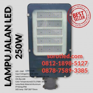 lampu jalan led 250w