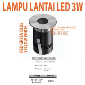 lampu lantai inground led