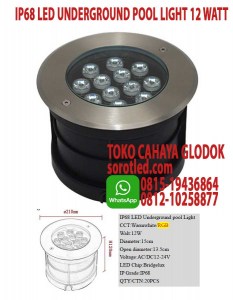 lampu underground 12w