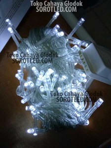 Lampu Natal LED 10meter Warna Warni