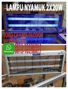 lampu nyamuk 2x20w