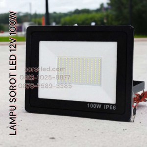 lampu sorot 12v 100w