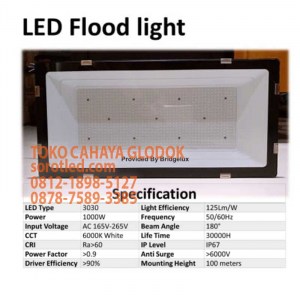 lampu sorot bridgelux 1000w