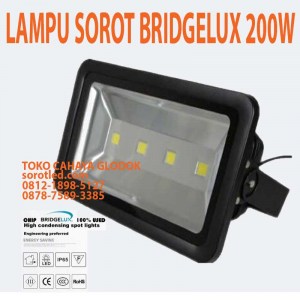 lampu sorot bridgelux 200w