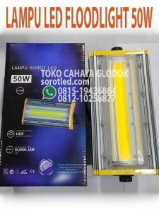 lampu sorot floodlight 50w