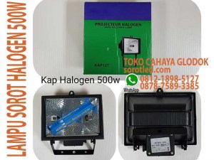 lampu sorot halogen 500w