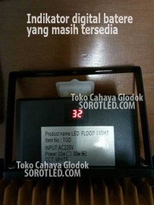 Lampu Sorot Portable 30watt IP65