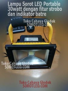 Lampu Sorot Portable 30watt IP65