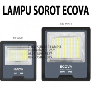 lampu sorot merk ecova