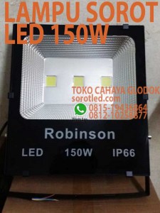 lampu sorot robinson 150w