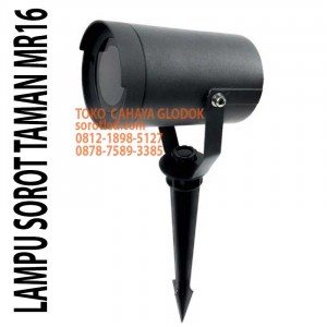 lampu sorot taman mr16