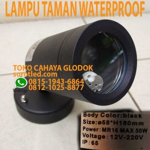 lampu sorot taman waterproof