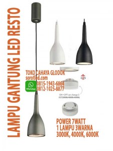 lampu suspensi resto cafe
